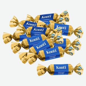 Конфеты Konti Шоколад молочный, вес цена за 100 г