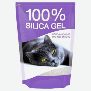 Наполнитель для кошачьего туалета N1 Crystals 100% Silica Gel силикагелевый, 3,8 л