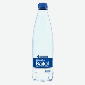 Вода негазированная Legend of Baikal, 0,5 л