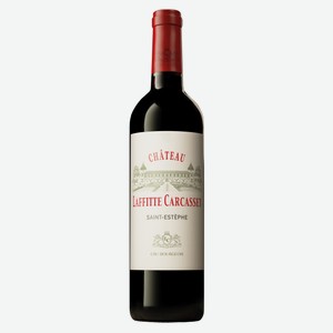 Вино Chateau Laffitte Carcasset Saint-Estephe красное сухое, 0.75л Франция