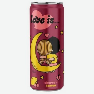Газированный напиток Love Is вишня-лимон, 330 мл
