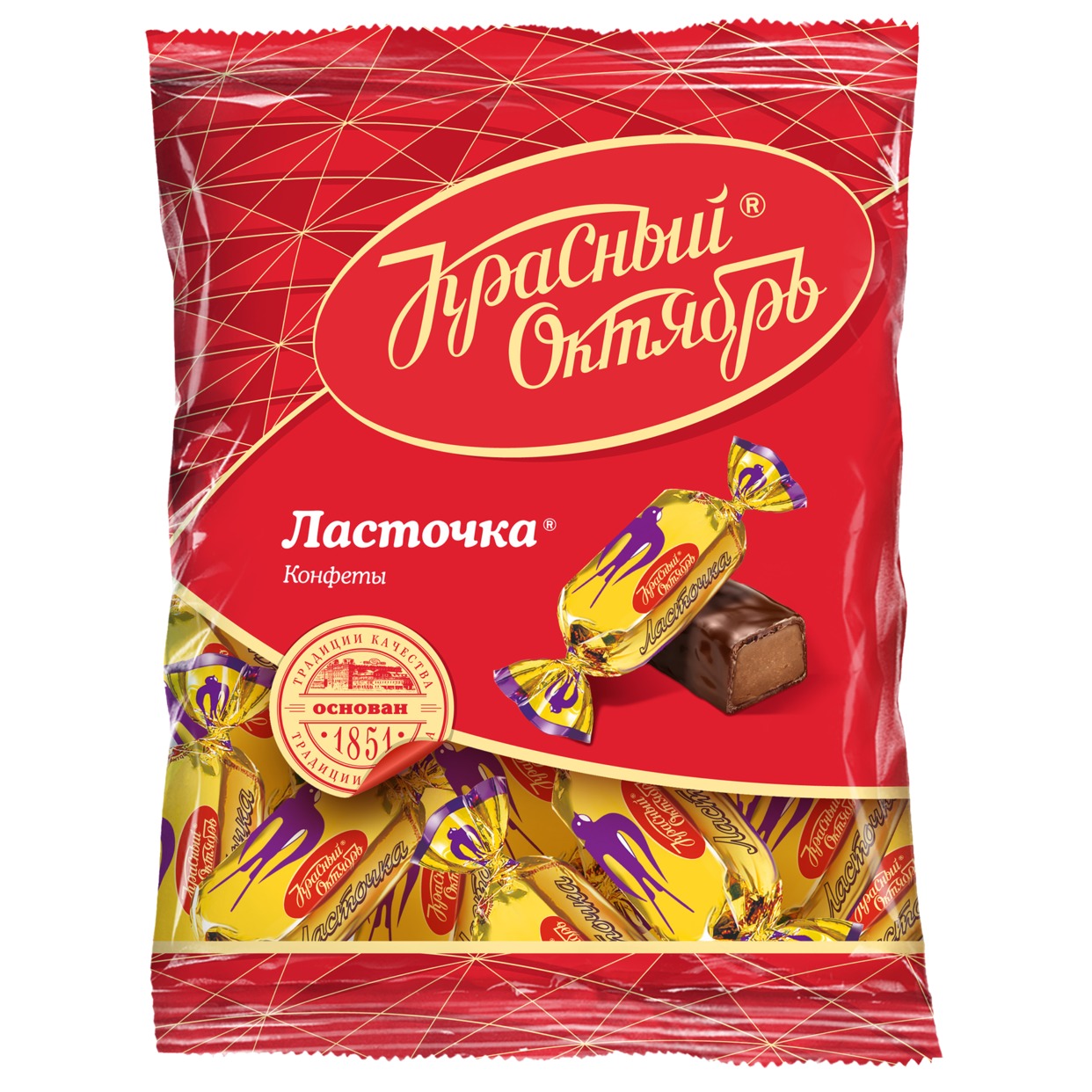 Конфеты Ласточка, Красный Октябрь, 250 г