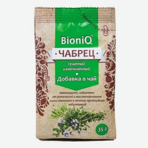 Добавка в чай BioniQ Чабрец сушеный, 35 г
