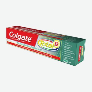 Зубная паста-гель Colgate Total 12 Профессиональная чистка 75 мл