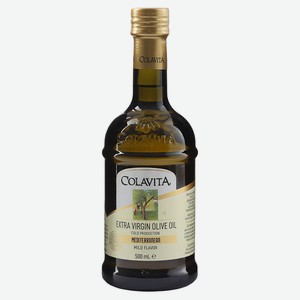 Масло оливковое Colavita Mediterranean нерафинированное, 500 мл