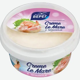 Паста из морепродуктов Creme LeMare с чесноком 150г