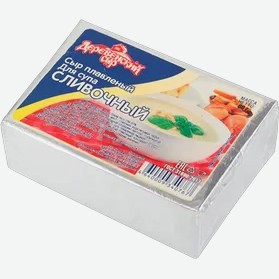 Сыр плавленый для супа Сливочный фольга 80г 50%