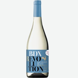 Вино BDX Revolution Sauvignon Blanc Bordeaux AOC белое сухое 12%, 750мл