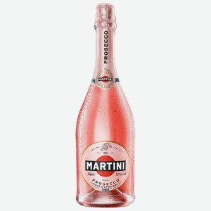 Вино игристое Martini Prosecco DOC Rose розовое сухое 11, 5%, 750мл