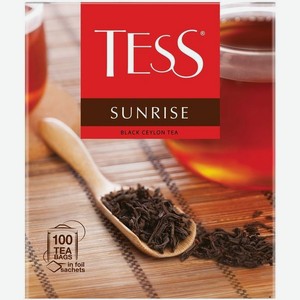 Чай черный Tess Sunrise в пакетиках 180 г