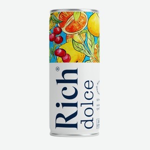 Напиток сокосодержащий Rich Dolce Яблоко-Вишня-Грейпфрут 330 мл