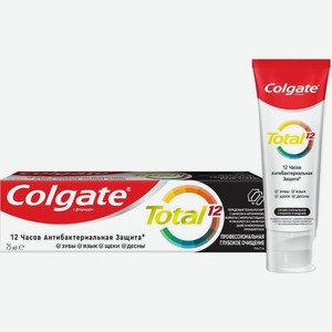Зубная паста Colgate Total 12 Профессиональная глубокое очищение 75 мл