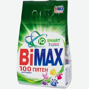 Стиральный порошок BiMax 100 пятен автомат 3 кг