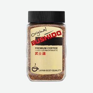 Кофе растворимый Original, Bushido 100 г