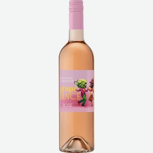 Вино Chateau Tamagne Grape Dance розовое полусухое 9.5-11.5% 0.75л