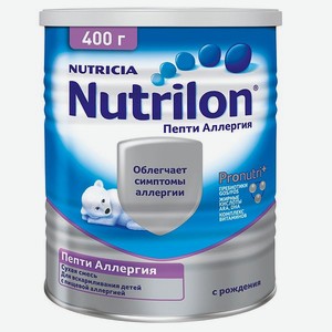 Смесь сухая Nutrilon Пепти аллергия 400г с 0 месяцев