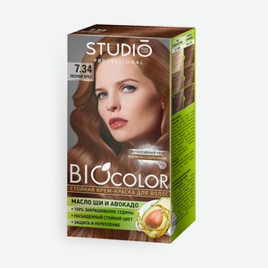 Studio Biocolor Крем - Краска для Волос 7,34 Лесной Орех, 15 мл