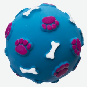 Yami-Yami игрушки игрушка для собак,  Мяч с лапками , голубой (70 г)