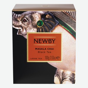 Чай черный Newby Масала листовой, 100г Индия