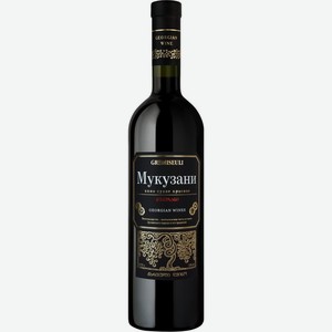Вино Gremiseuli Georgian Wine House Mukuzani красное сухое 12% 0,75 л Грузия
