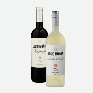 Вино ЛУСИО МУНЬОЗ в ассортименте 0,75л Испания