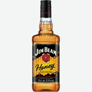 Бурбон Jim Beam Honey 32,5 % алк., Испания, 0,7 л