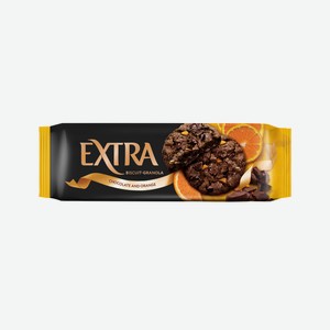 Печенье-гранола сдобное Kellogg s Extra с шоколадом и апельсином 150 г