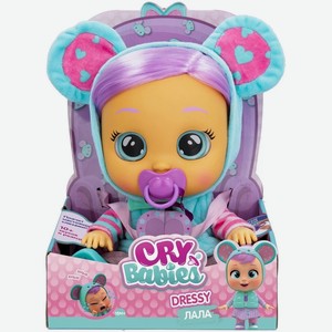 Кукла Край Бебис Лала Dressy интерактивная плачущая Cry Babies арт. 40888