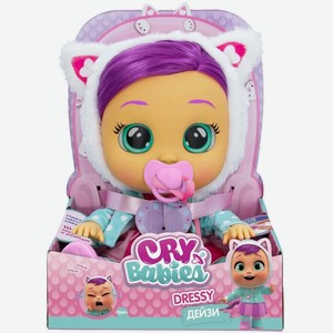 Кукла Край Бебис Дейзи Dressy интерактивная плачущая Cry Babies арт. 40887