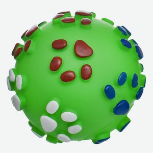 Tappi игрушка для животных мячик с принтом  Лапки  (8,5 см)