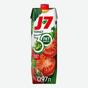 Сок J7 томатный восстановленный 970 мл