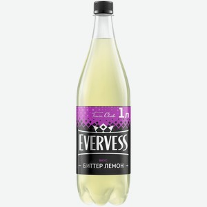 Напиток газированный Evervess Биттер Лимон 1 л