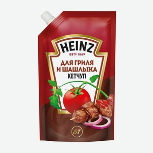 Кетчуп  Heinz  для гриля и шашлыка 320г дой-пак