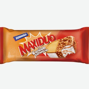Мороженое Maxiduo сэндвич с соленой карамелью 6%, 94г Россия