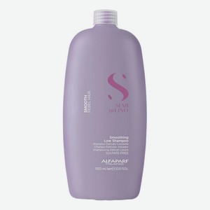 Разглаживающий шампунь для непослушных волос Semi di Lino Smooth Smoothing Low Shampoo: Шампунь 1000мл