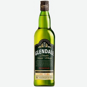 Виски Глендейл шотландский купажированный 40% 0,5л