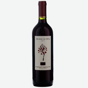 Вино Аромас де Чили Каберне Совиньон ОС красное сухое 13% 0,75л