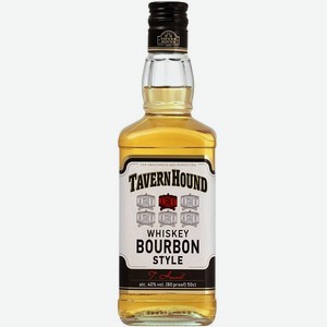 Виски Таверн Хаунд Бурбон Стайл зерновой 40% 0,5л