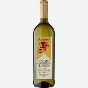 Вино Аретино Типичи Тоскана Бьянко IGT рег.Тоскана выдержанное белое сухое 12% 0,75