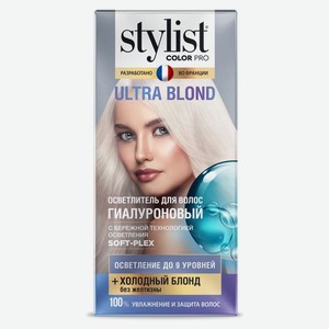 Осветлитель для волос гиалуроновый Stylist Color Pro Ultra Blond, 98 мл