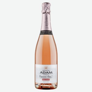 Вино игристое розовое брют Жан-Батист Адам креман де эльзас Жан-Батист Адам с/б, 0,75 л