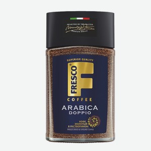 Кофе «FRESCO» Arabica Doppio, с добавлением молотого, 100 г
