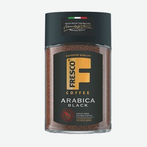 Кофе «FRESCO» Arabica Black: растворимый, сублимированный; 190 г