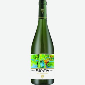 Вино Эссентия Макабео белое сухое 12,5% 0,75л /Испания/