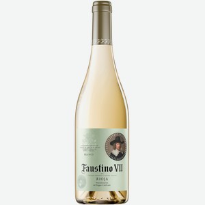 Вино Фаустино VII Виура Риоха DOC белое сухое, 750мл