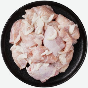 Шашлык куриный Перекрёсток в кефире мясокостный, кг