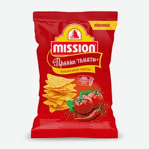 Чипсы кукурузные Mission пряные томаты 90 г