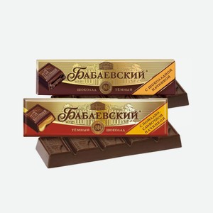 Шоколадный батончик БАБАЕВСКИЙ шоколадная начинка/помадка 50гр