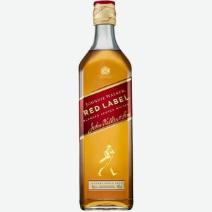 Виски купажированный Johnnie Walker Red Label 40 % алк., Шотландия, 0,7 л