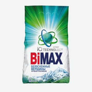 Стиральный порошок Bimax Белоснежные вершины автомат 3 кг